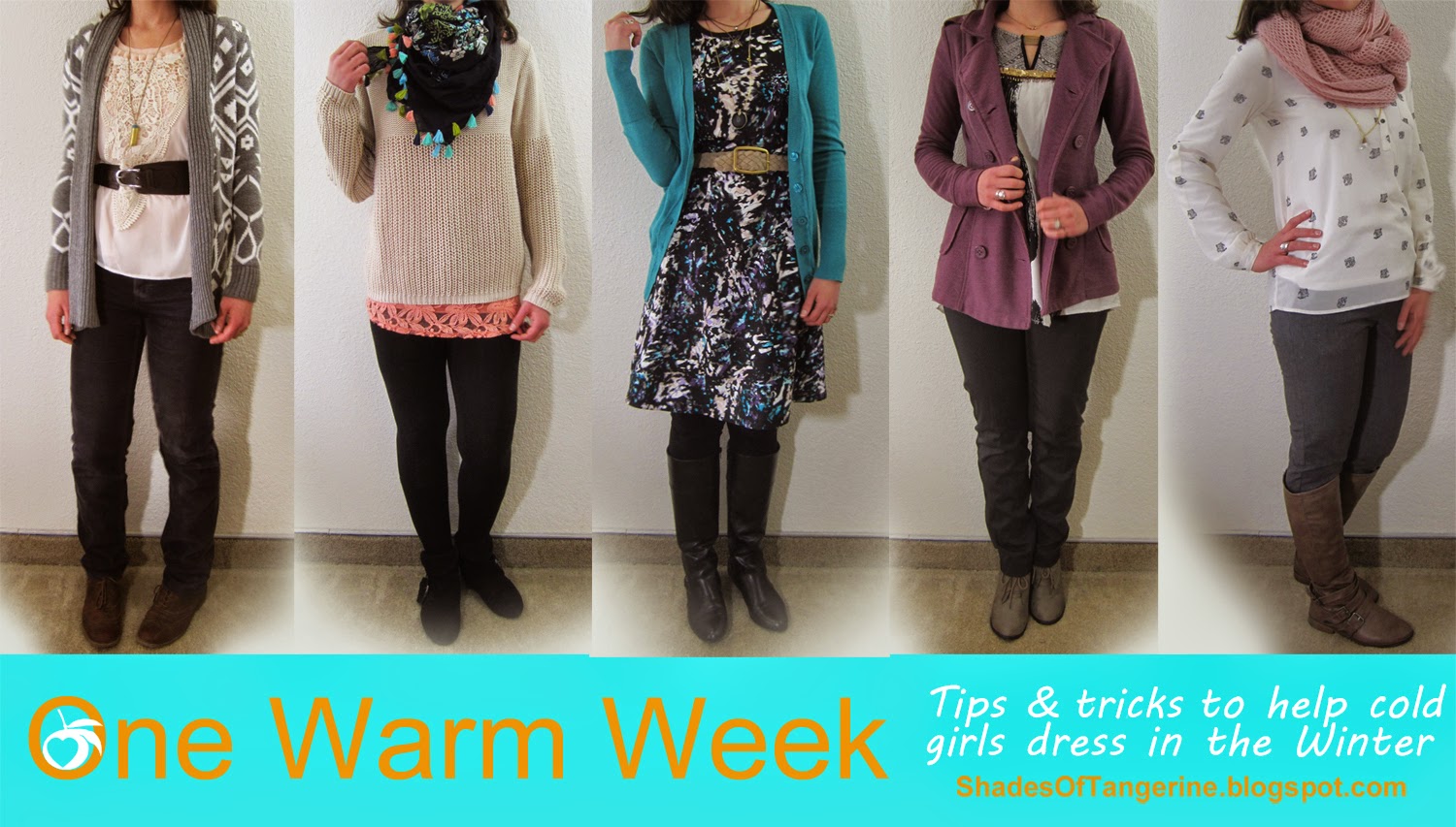 Shades Of Tangerine How to Dress Warm AND Look Still look Decent in