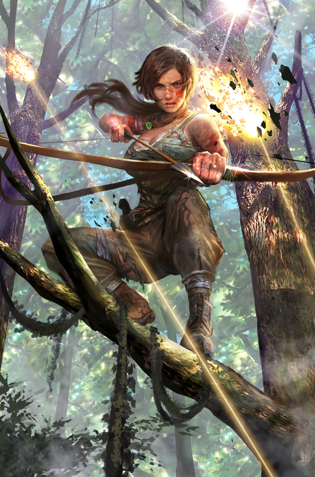 The Geeky Nerfherder: Winners Of The Deviant Art 'Tomb Raider Reborn