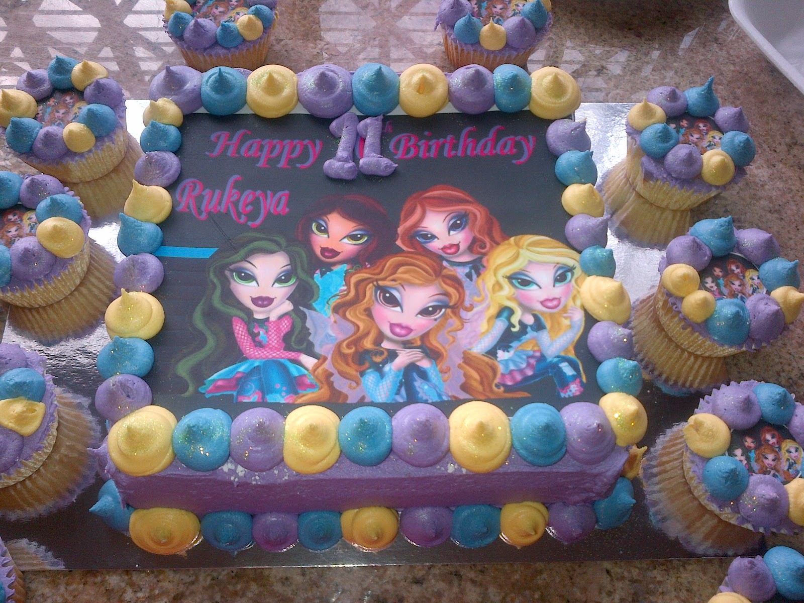 bratz cupcake cake www