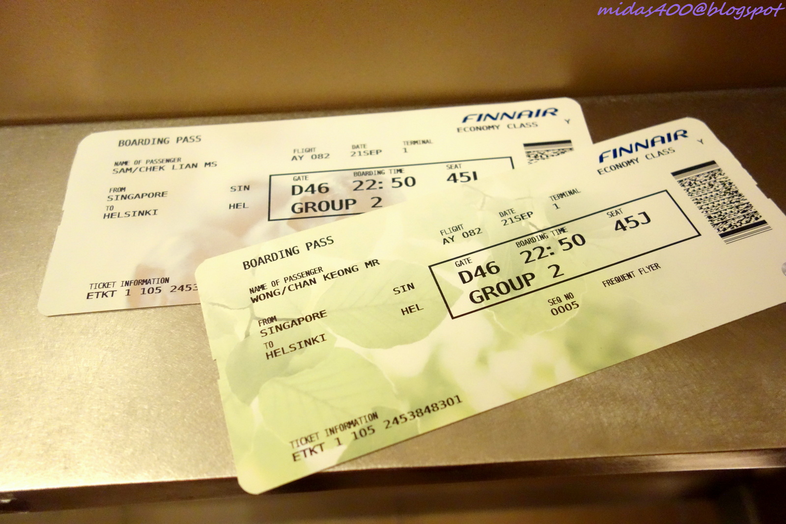 Midas Food n Travel Blog Flight experience with Finnair (Long Haul & Domestic)