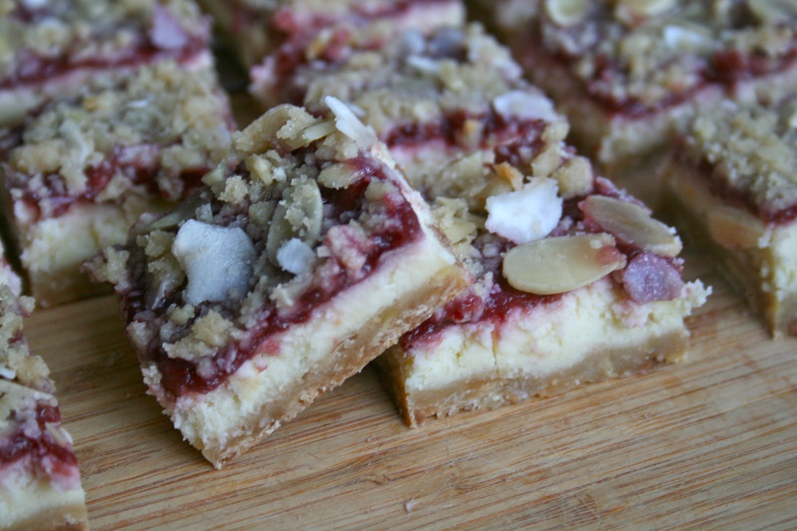 Bake a holic Raspberry Cheesecake Bars