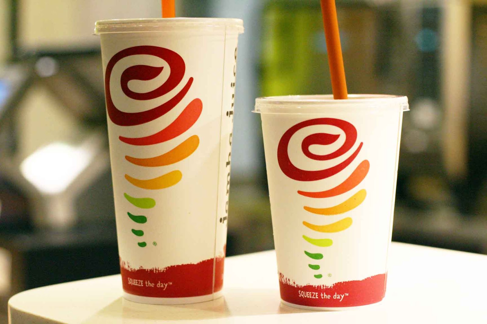 Jamba Juice Blending Jambalicious Drinks at Robinson's Magnolia The