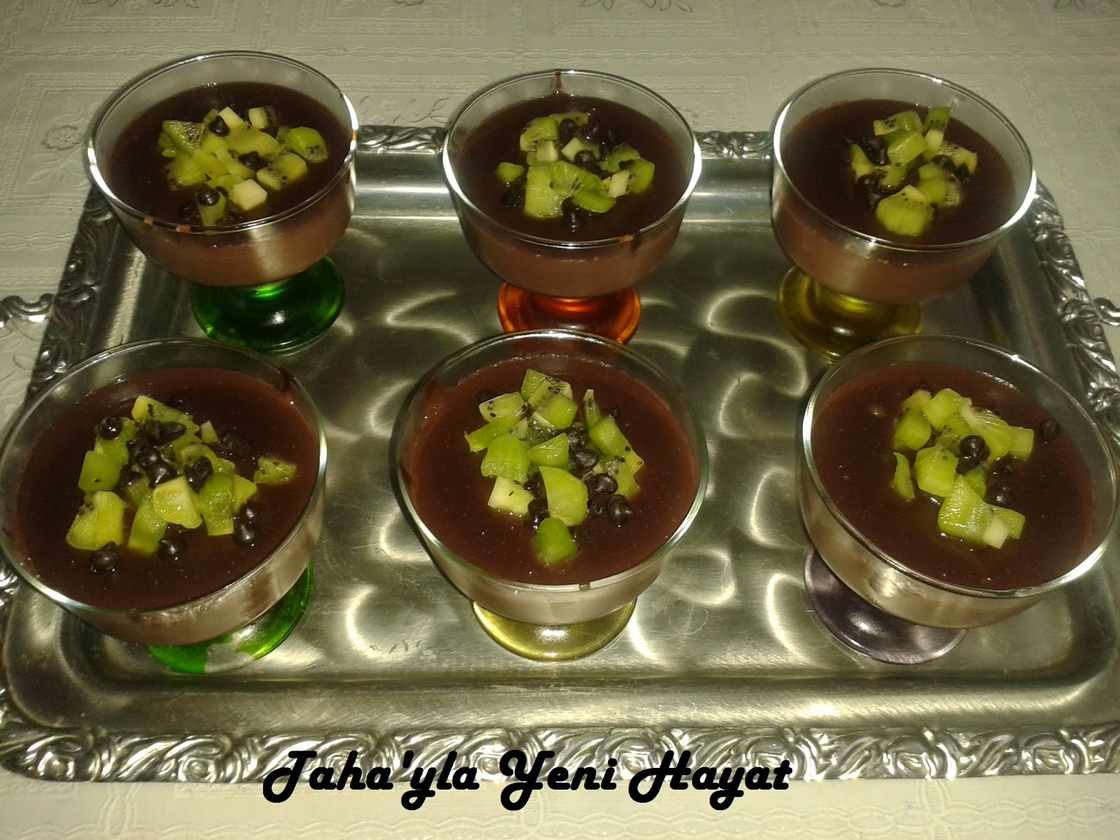 hatira kalsin meyveli kakaolu puding