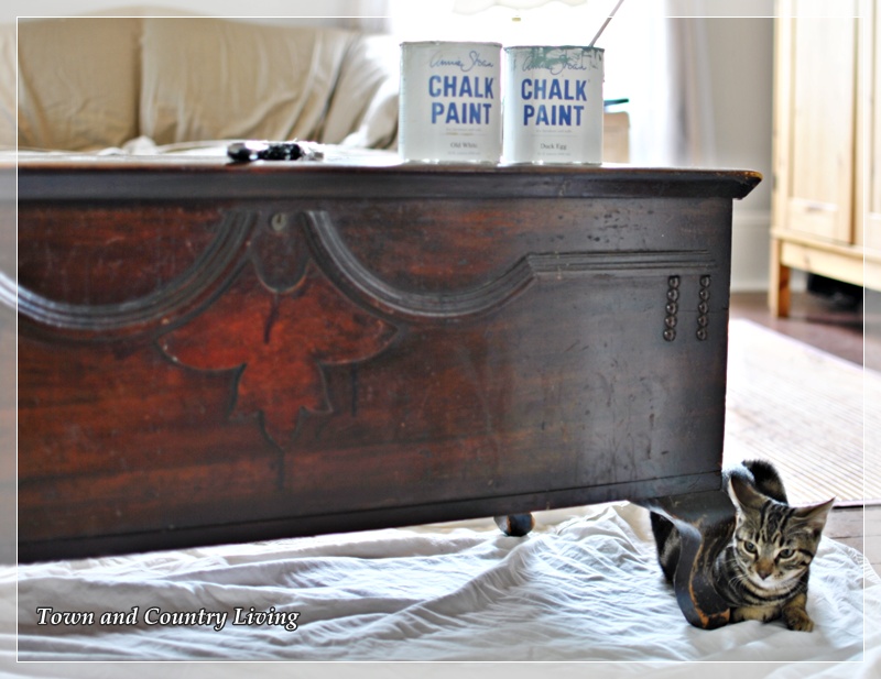 Refinishing the Vintage Blanket Chest Town & Country Living
