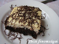 Túrós brownie