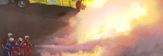 Danica makes her Sprint Cup debut, and it's finally over. Danica makes her Sprint Cup debut, and it's finally over.
