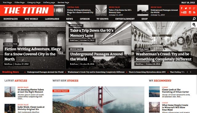 Titan – WordPress Magazine News Theme