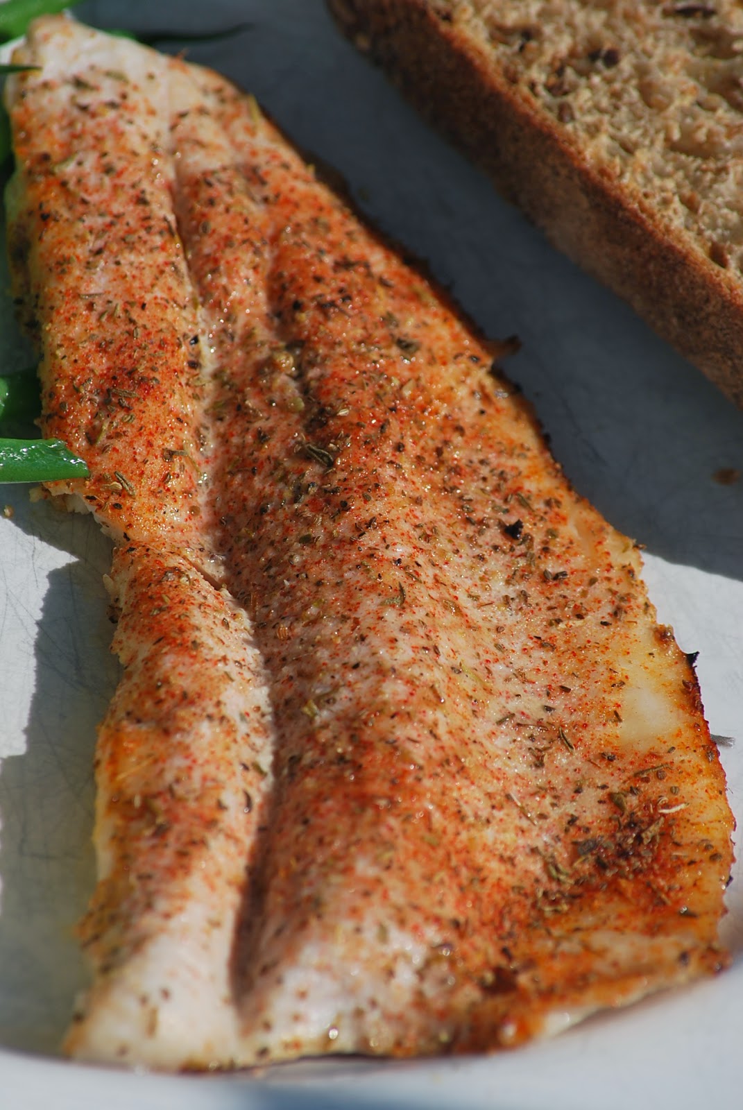 My story in recipes Grilled Rainbow Trout