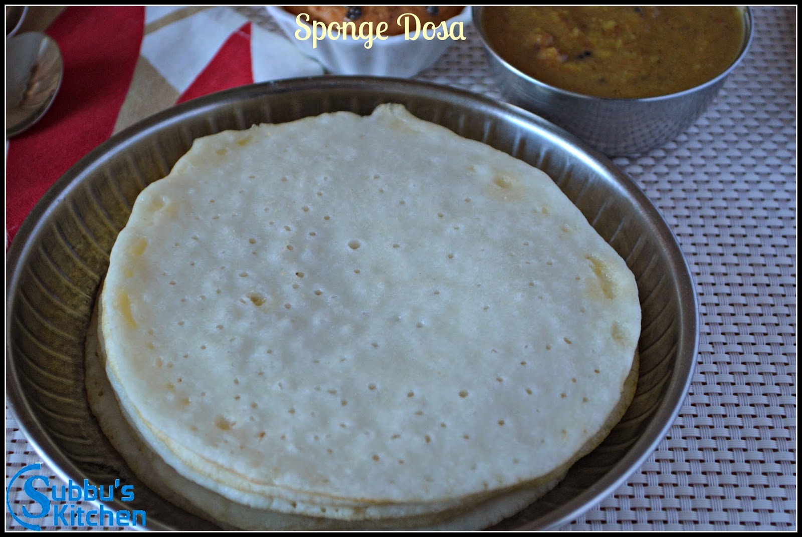 Sponge Dosa Sponge Dosa