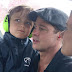 Brad Pitt y su hijo Knox,fisicamente identicos