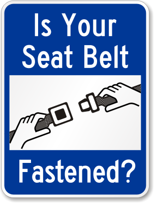 seat belt sign signs fastened fasten wear law 2051 myparkingsign road tightens virginia west symbol autism caffeinated mom april signage