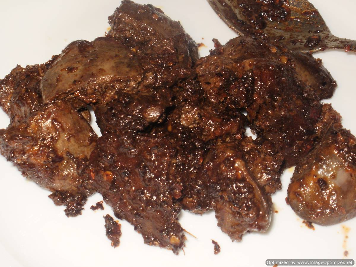 Recipe Chicken liver fry with hot peri peri sauce Recipes and tipps