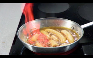 Banana Recipe, Banana Flambe Recipe, Banana Flambe, Banana Recipes, How to make Banana Flambe