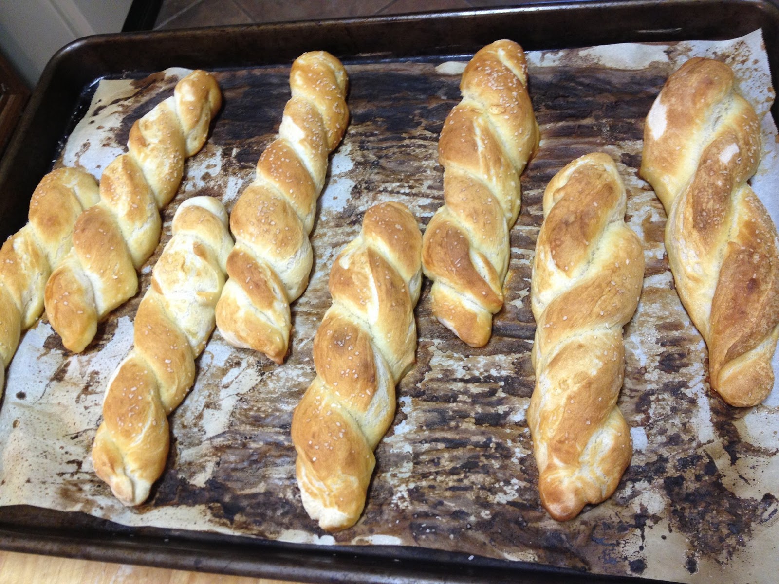 Tracy Cooks in Austin Soft pretzels