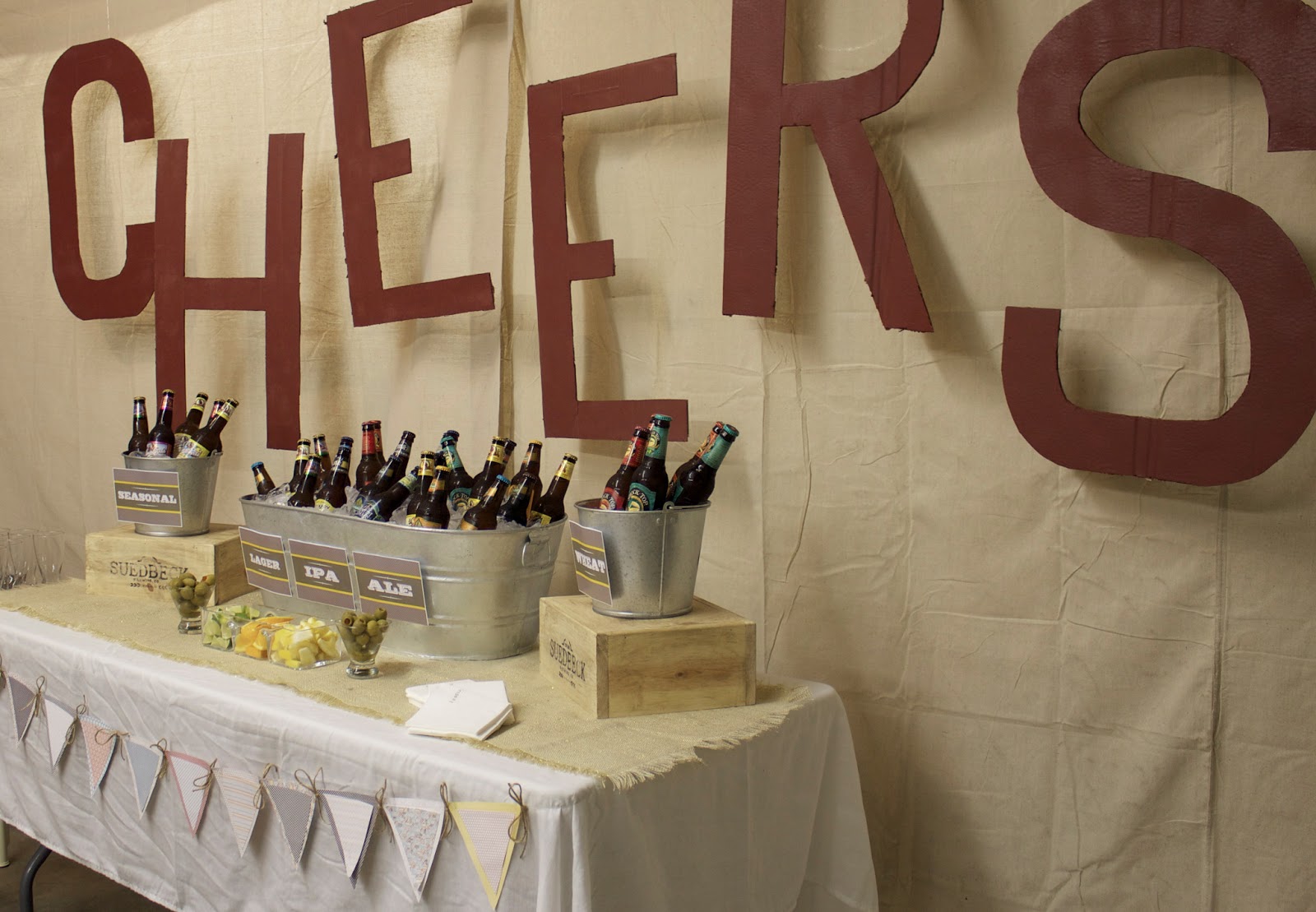 Suburban Events Adult Birthday Beer Tasting Party