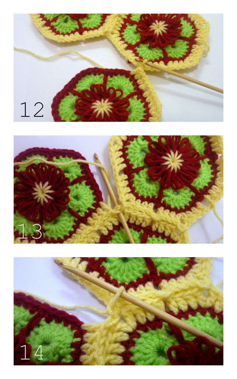 Crochet.is.Fun: Tutorial: African Flower Bag