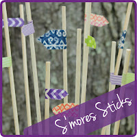 http://www.thrifterindisguise.com/2013/05/washi-tape-flag-smores-sticks.html