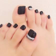 Uñas con rosas para los pies Uñas con rosas para los pies