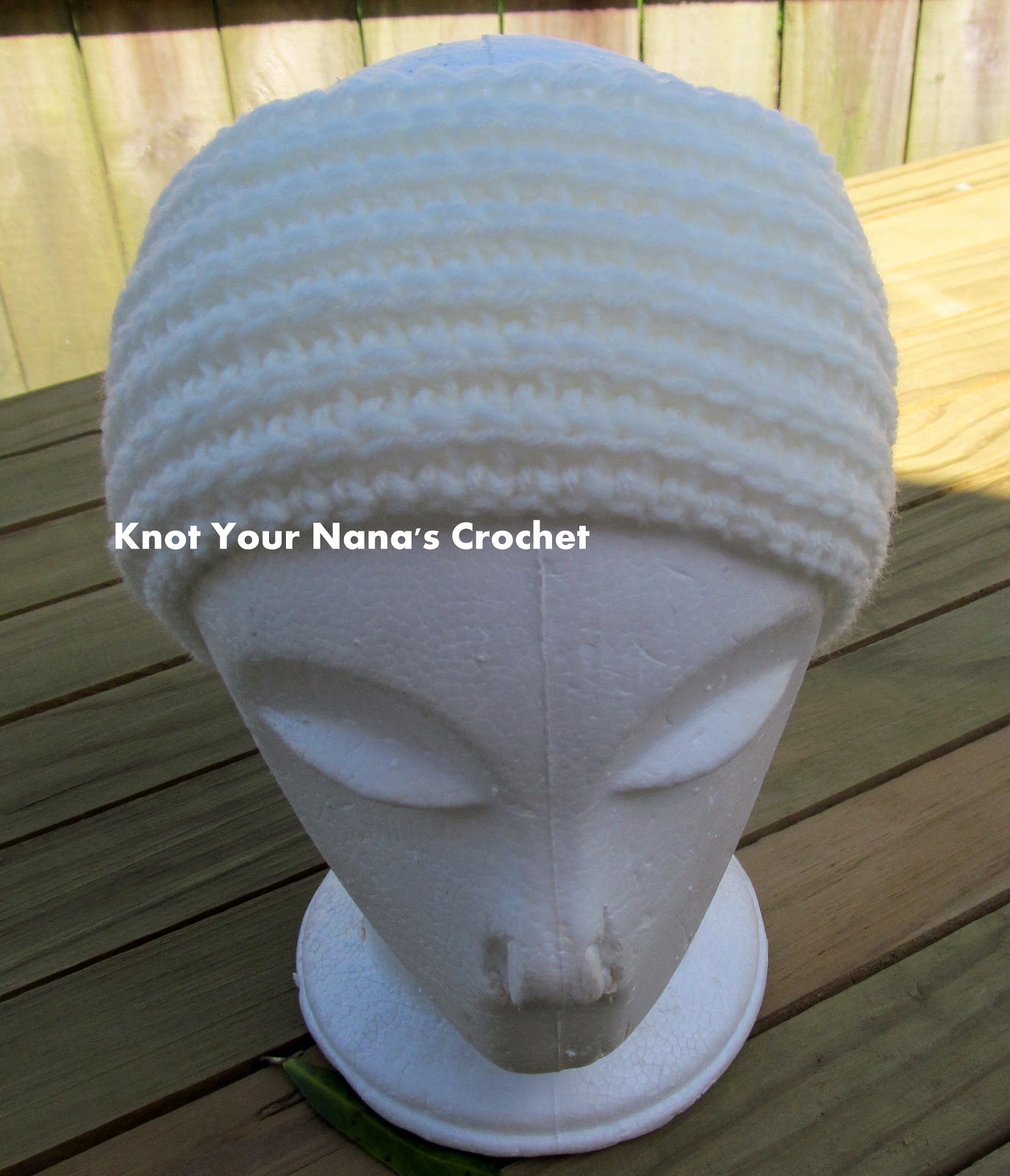 Knot Your Nanas Crochet: Camel Stitch Ear Warmer (knit look)