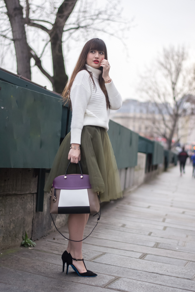 meet me in paree, blogger, fashion, look, tulle skirts, chic parisian style