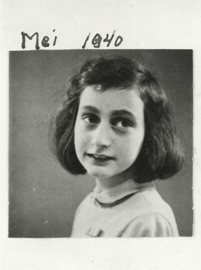 This is What Anne Frank Looked Like  in 1940 