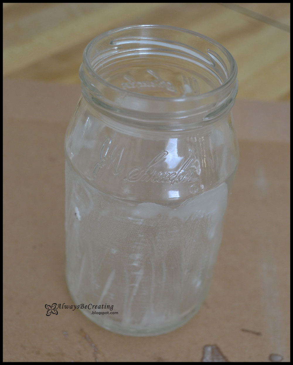 Always Be Creating How to Clean the Sticky off Jars