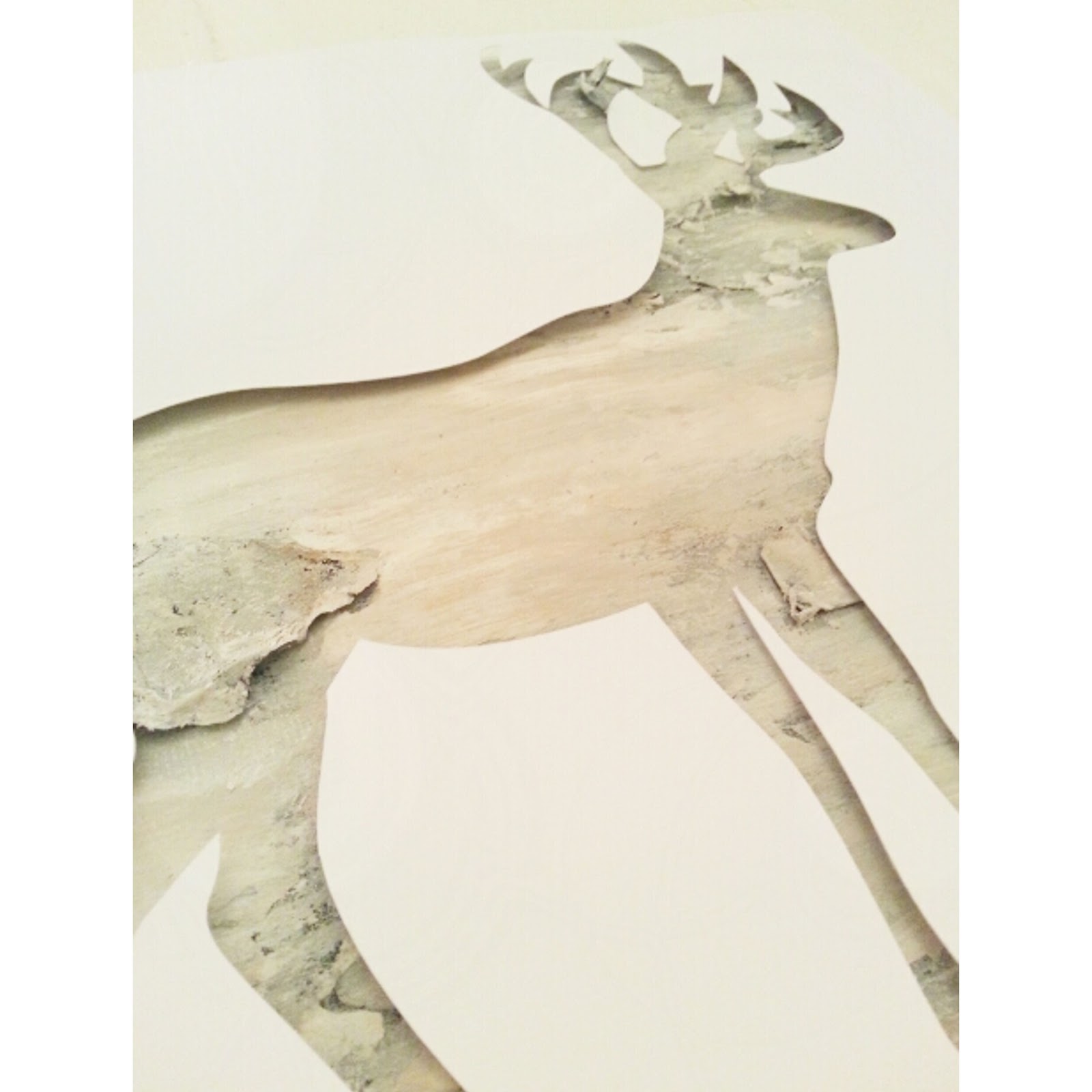 how to make faux birch bark