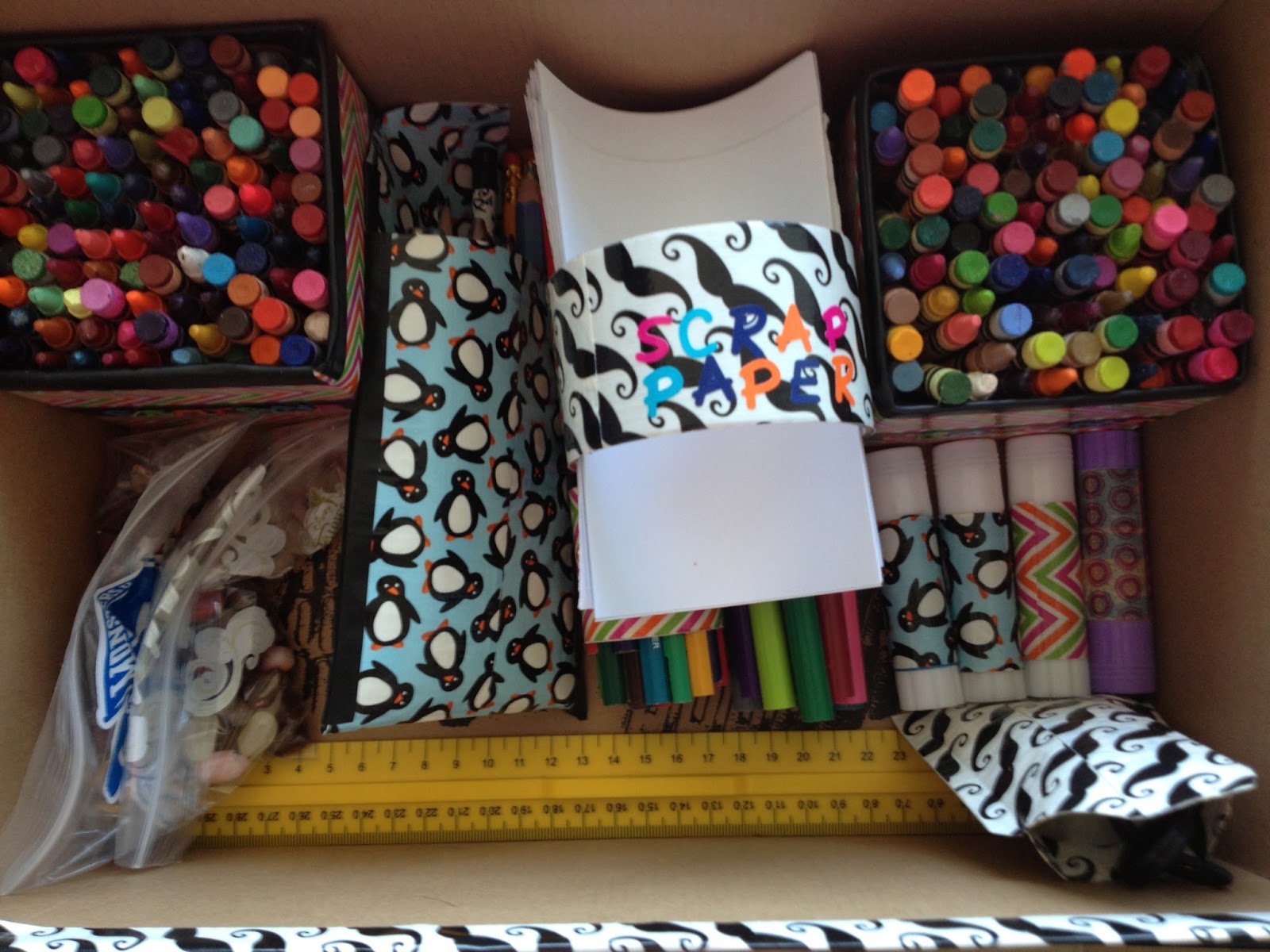 Diary of an Urban Housewife Homework Box Tutorial