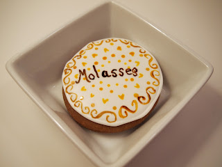 Molasses sugar cookie