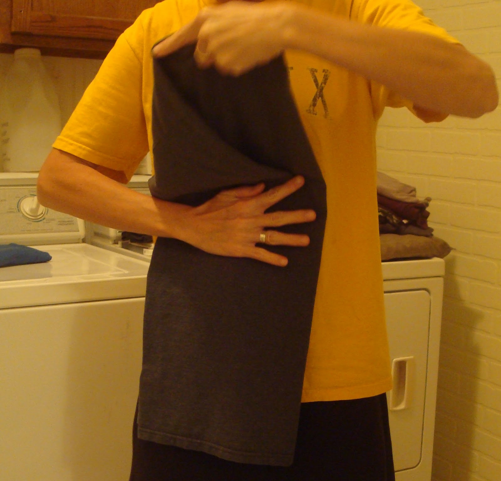 Big Happy Nest Tip Tuesday Folding Shirts Military Style