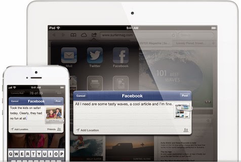 Updating status via ios