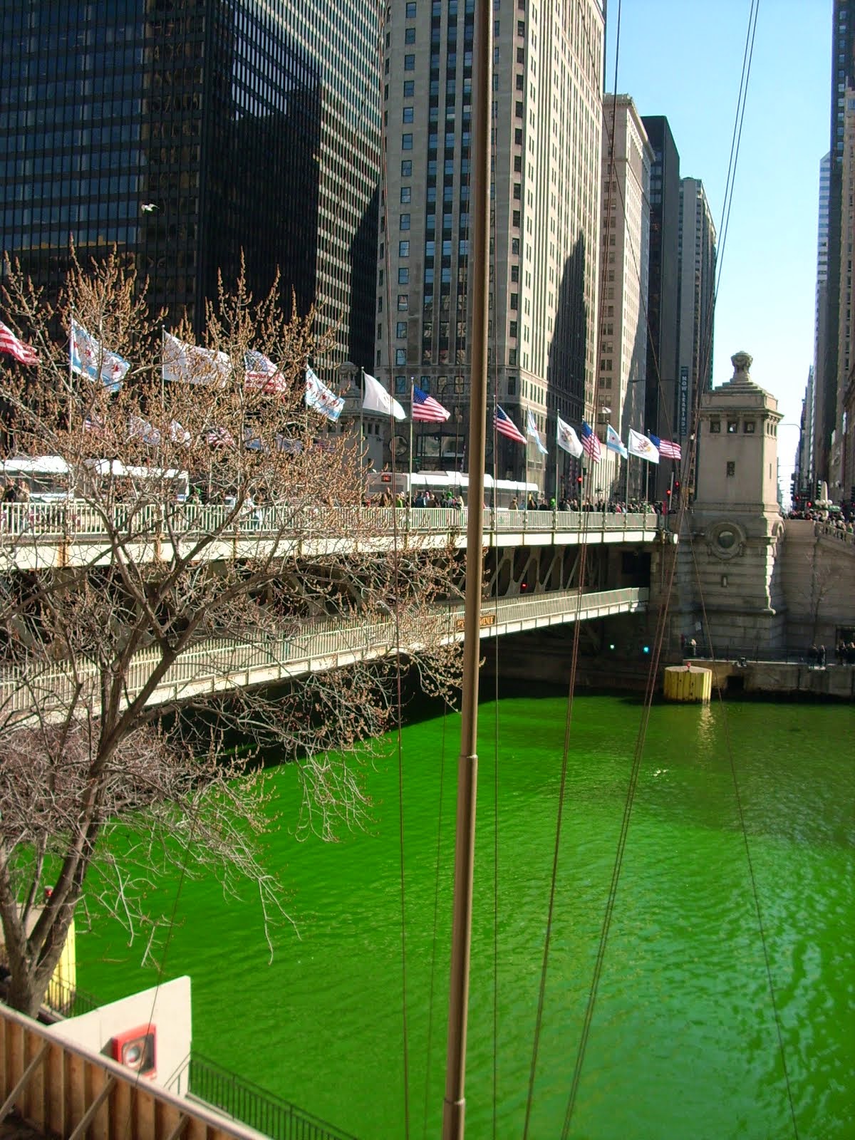 St. Patricks Day, Chicago River