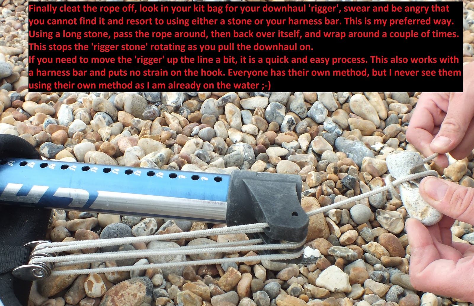 SpeedSurfing News Threading the Downhaul