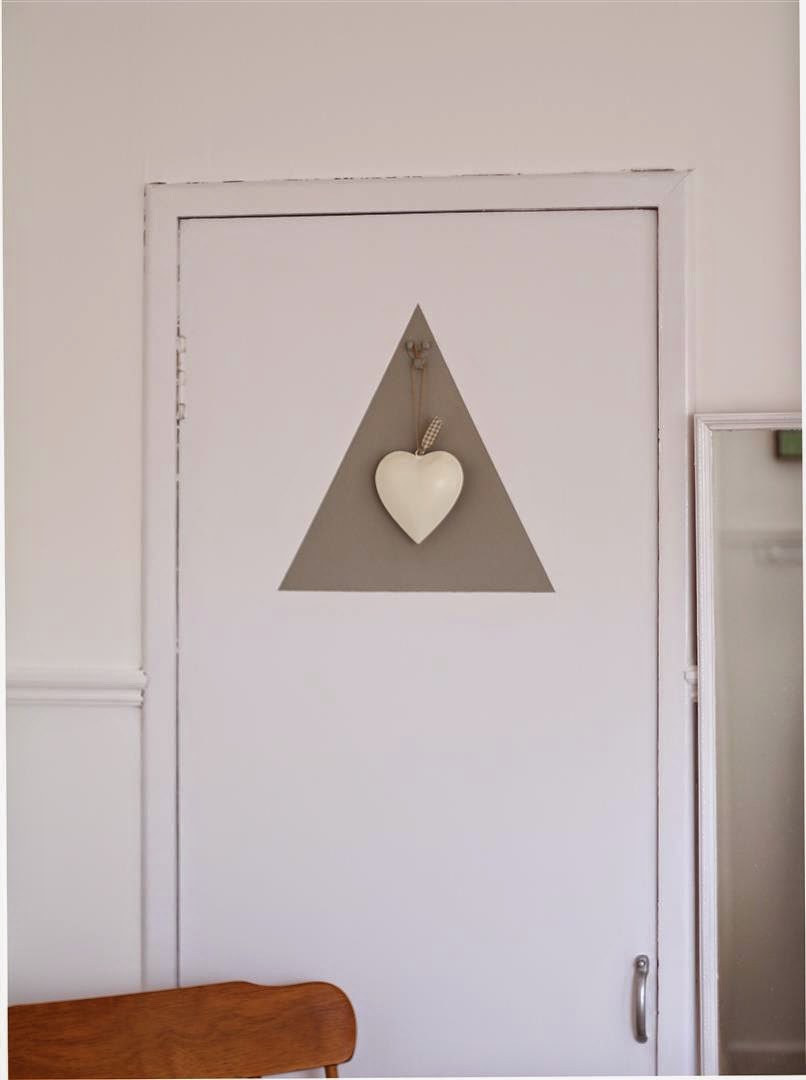 emuse Triangle wall (or door) art
