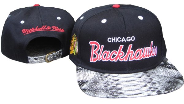 mitchell and ness strapback snakeskin