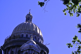 Belo dia Catedral de Santo Isaac, São Petersburgo