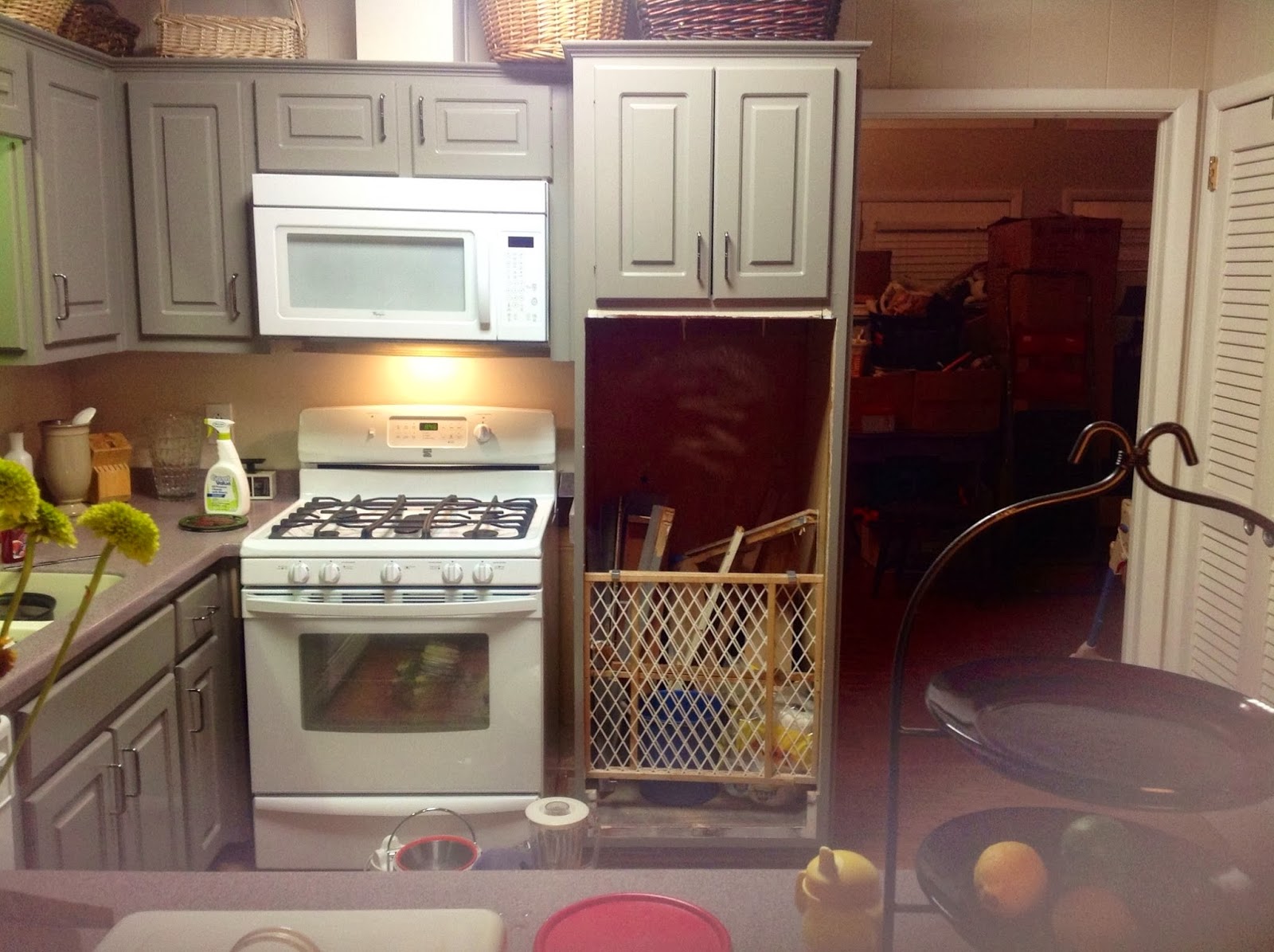 Sheran Memories Transformation Tuesday From Double Oven to Pantry