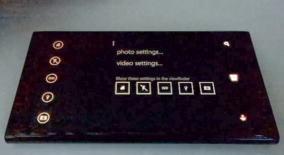 To Microsoft Camera app στα Windows Phone 8.1 σε ένα video