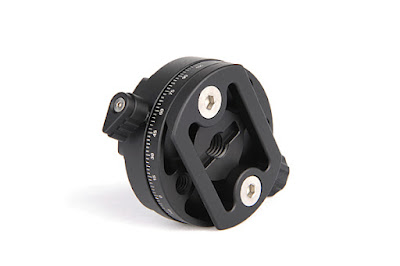 Sunwayfoto DDH-03 Panning Clamp bottom view w/ AM-01 Sunwayfoto DDH-03 Panning Clamp bottom view w/ AM-01