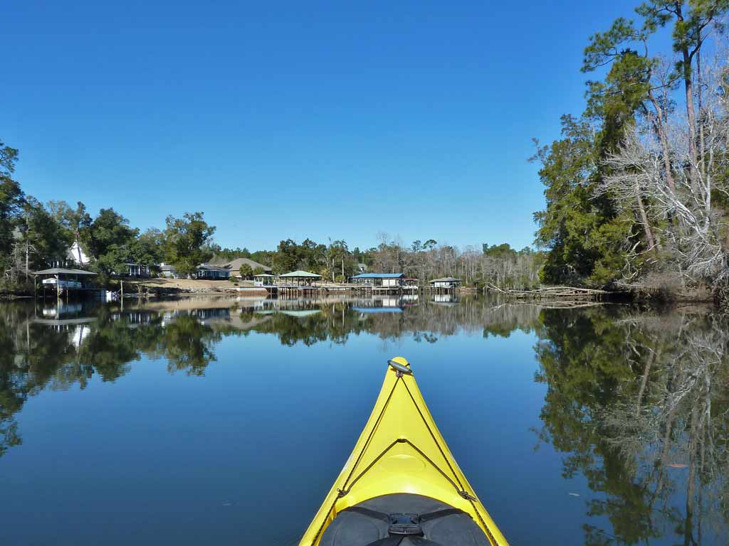 Kayaking the MobileTensaw River Delta 02/13/2011 Perdido and Styx