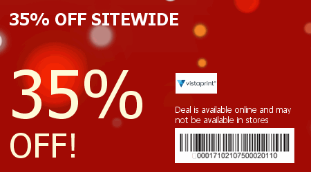 Promo coupons for vistaprint