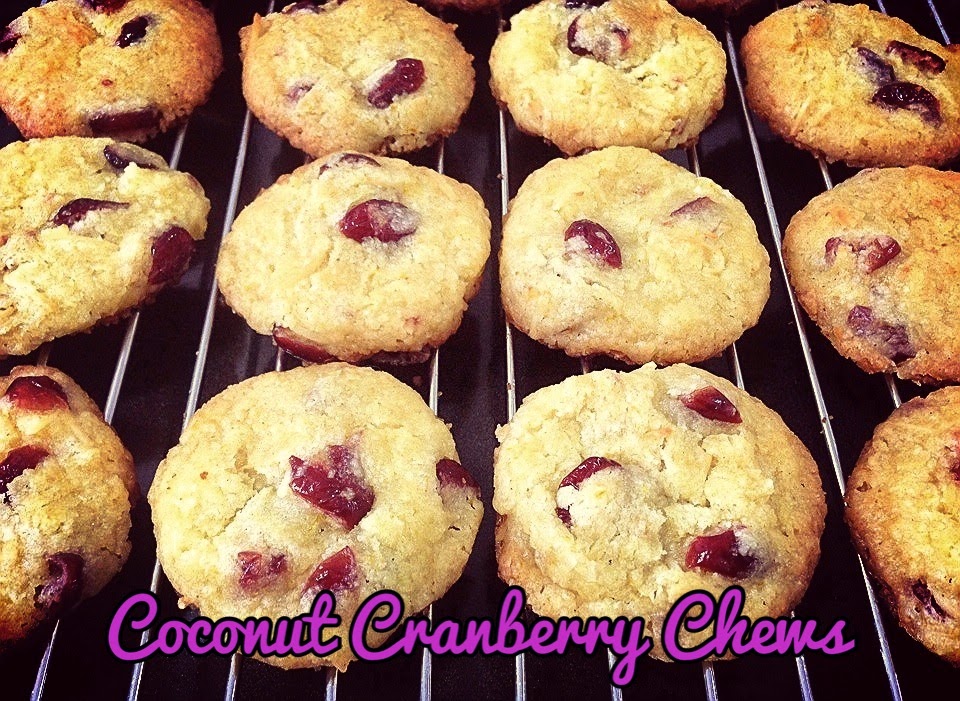MinJi's Kitchen Coconut Cranberry Chews