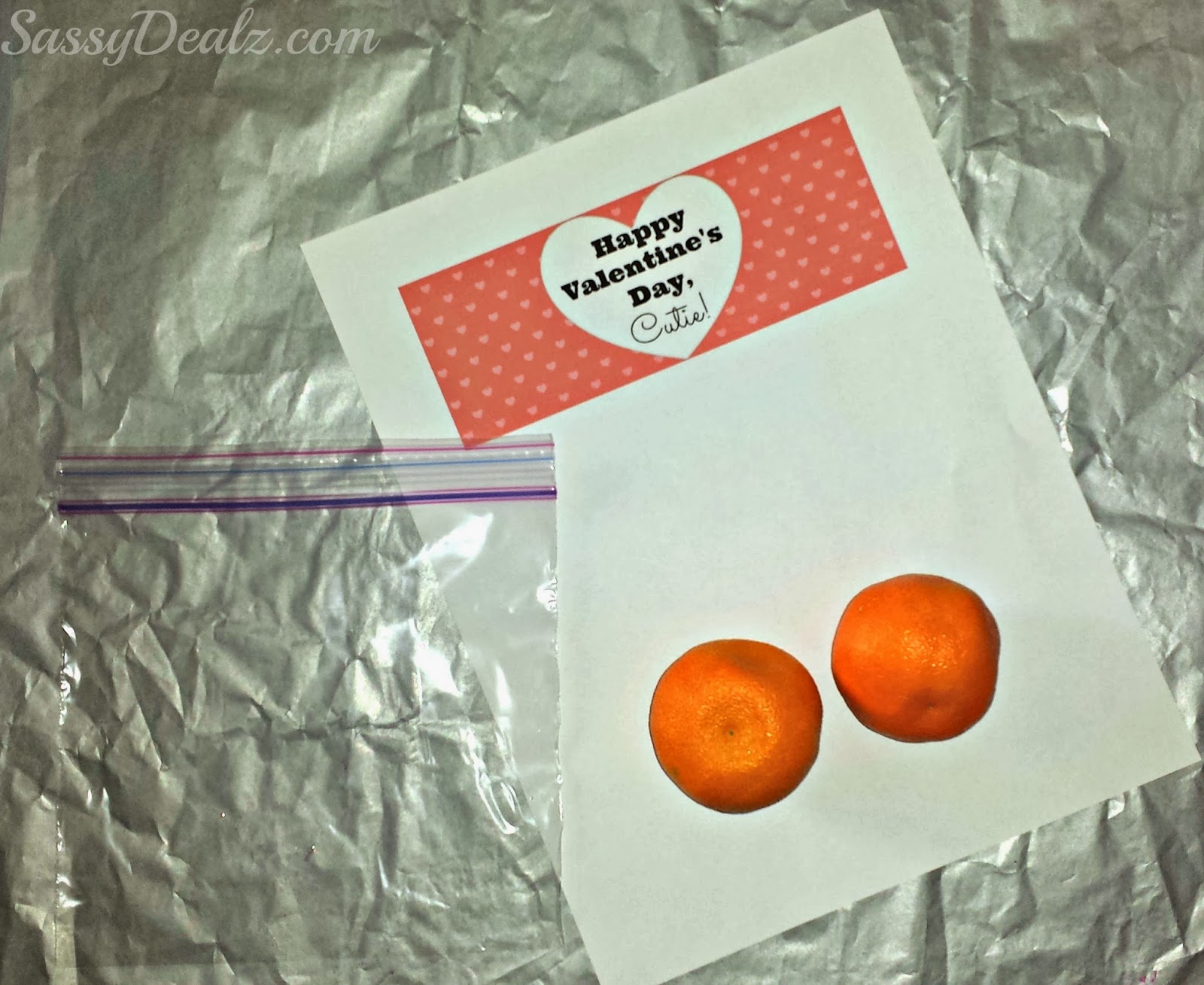 NonCandy Valentines Day Treat For Kids (Cuties Clementines) Crafty