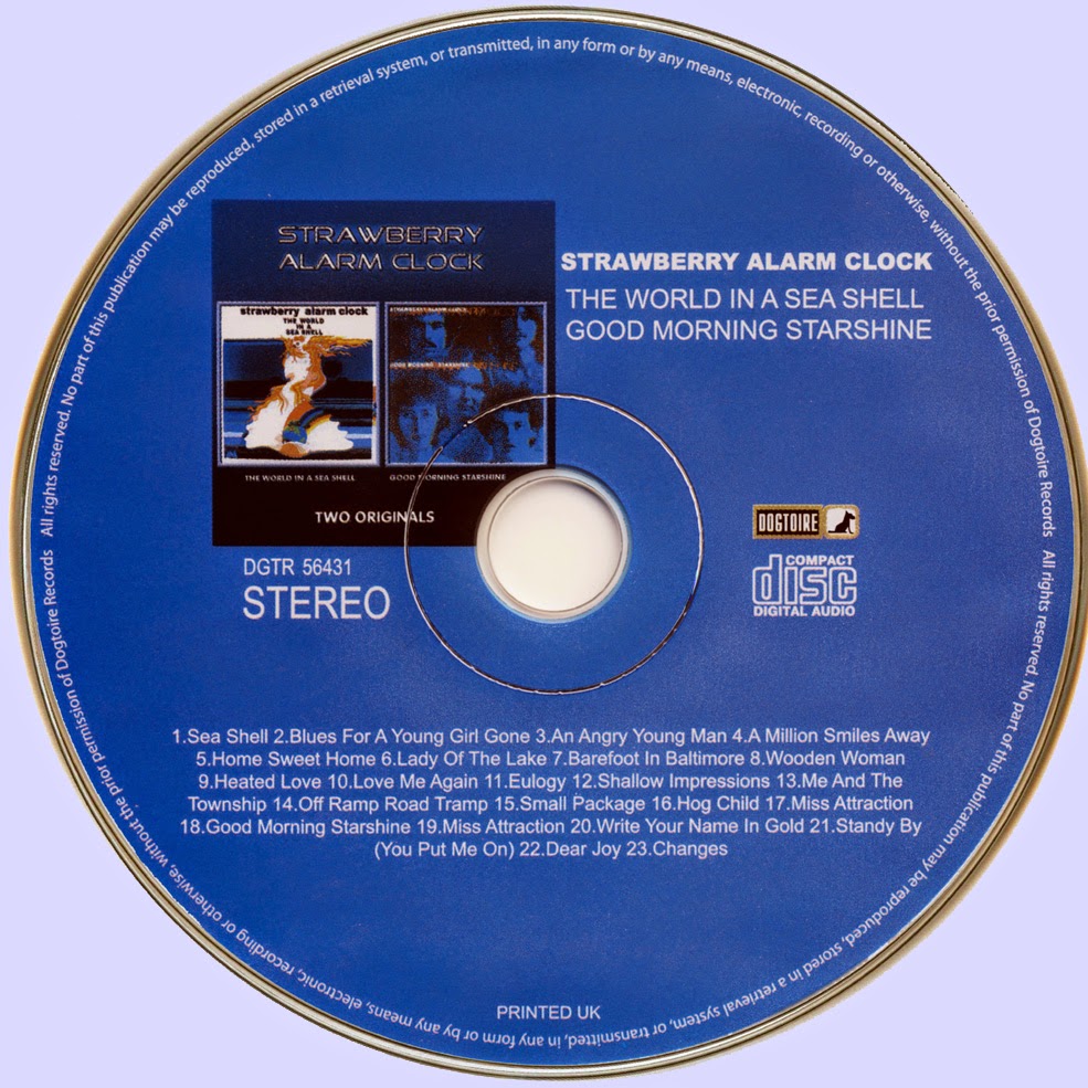 Plain and Fancy Strawberry Alarm Clock The World In A Sea Shell