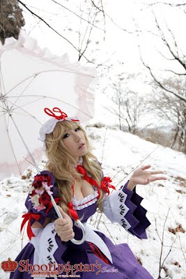 CosRain.Com Sakuya＇s COSPLAY - The Touhou Project