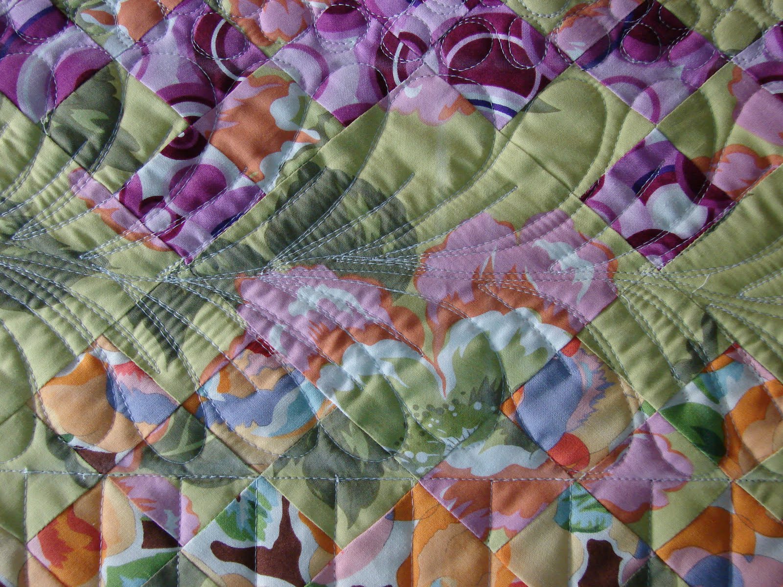 Quilt Vine Blooming 9Patch