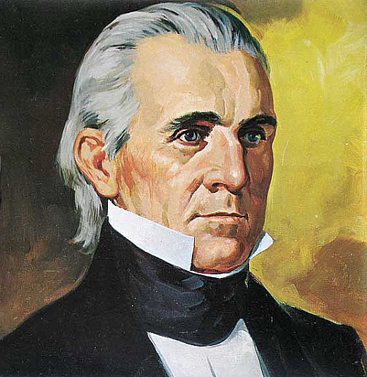 Art Now and Then James K. Polk Portraits