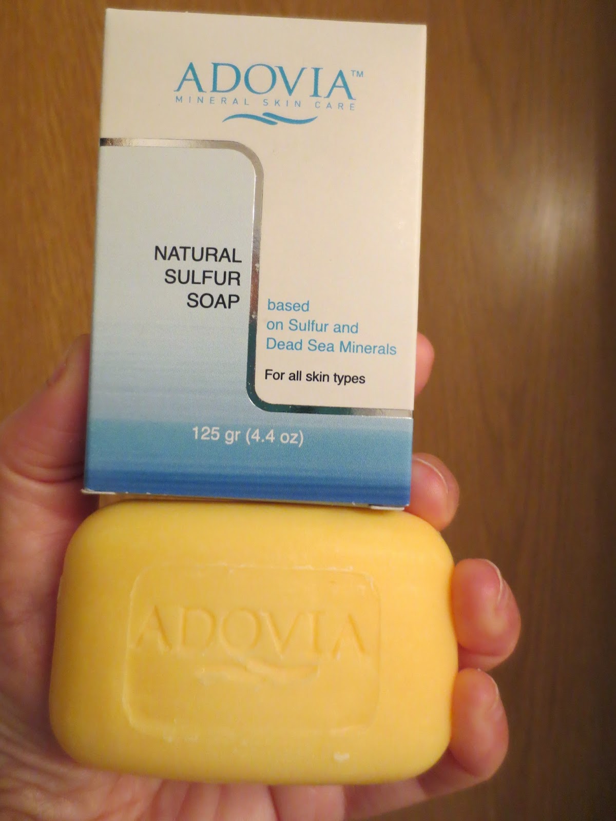 Gloria's Bits and Pieces 100 Natural Adovia Sulfur Soap for Acne