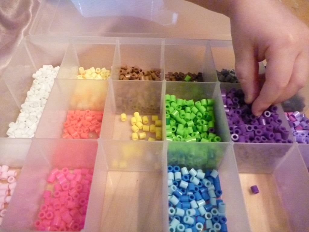 Savor The Days: Playing with Perler Beads