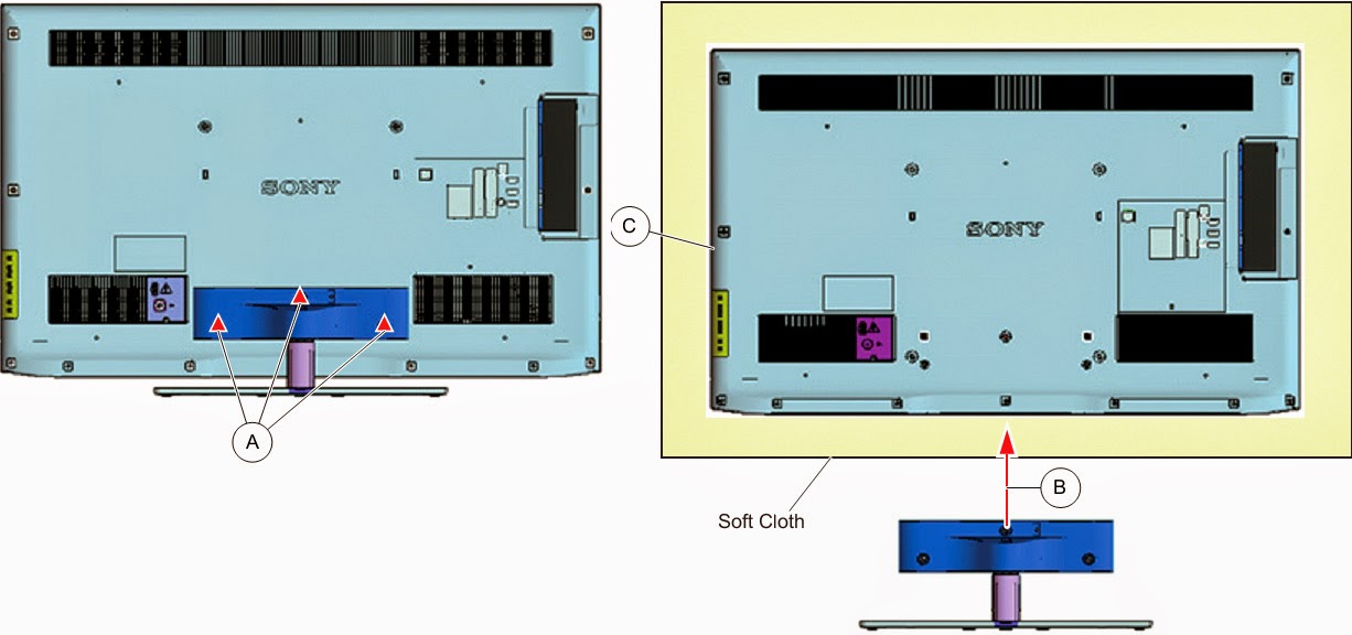 ELECTRONIC EQUIPMENT REPAIR CENTRE SONY KDL32EX725/40EX725/55EX725